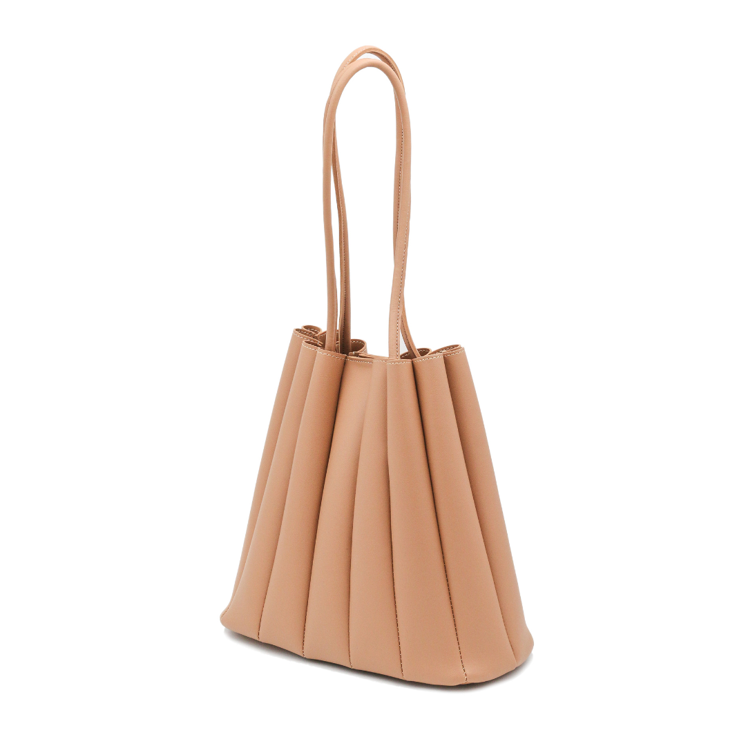 Pleated Tote Biscuit Bag