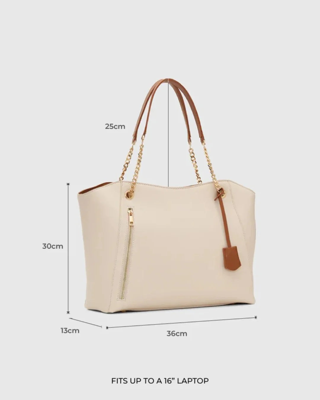 Versatile Chain Tote Bag Berlinza