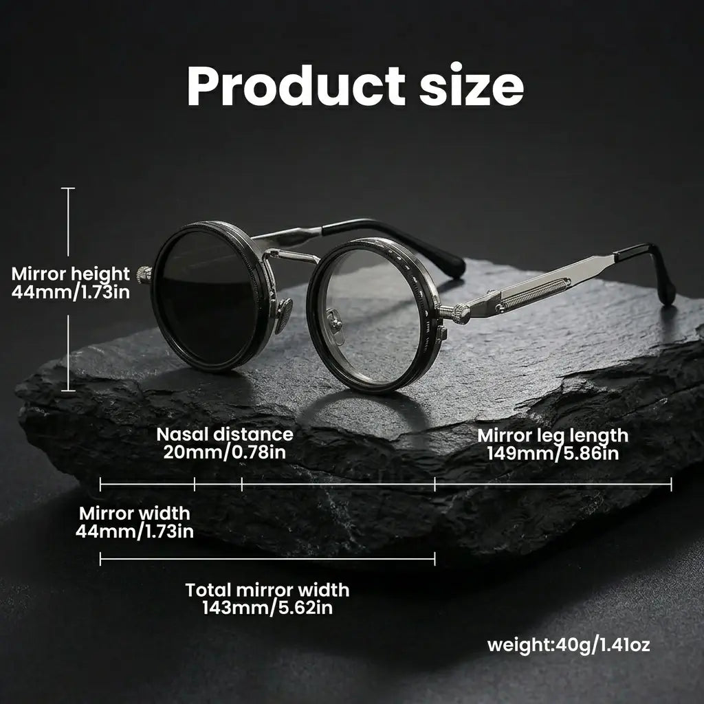 9Gear Black Vision Sunglasses